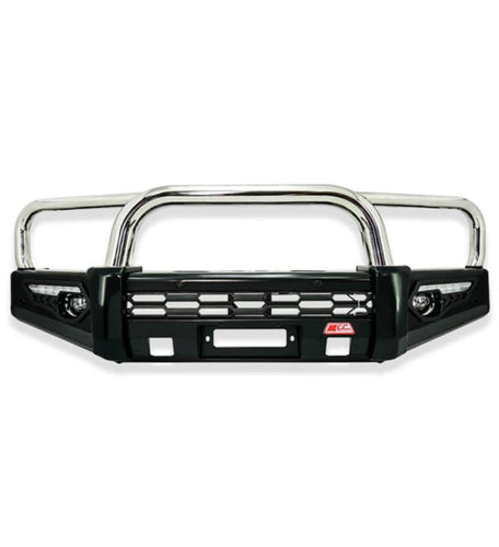 Prado 150 facelift 2017 - 2024 808 - 01 Phoenix Bull Bar Triple Stainless Loops Package MCC