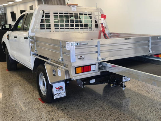 Premium Aluminium Tray 1500Lx1825Wx260H Piranha Off Road