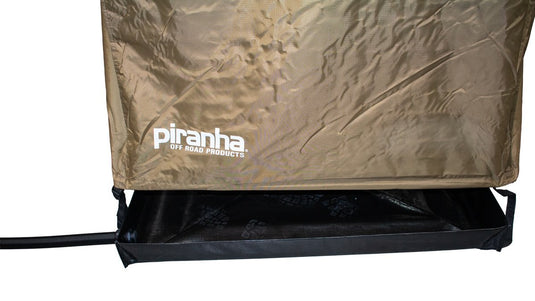 Premium Shower Tent Awning with Roof, LED Light & Base Piranha Off Road