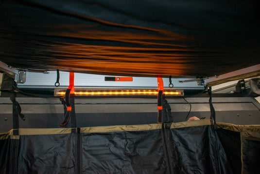 Premium Shower Tent Awning with Roof, LED Light & Base Piranha Off Road
