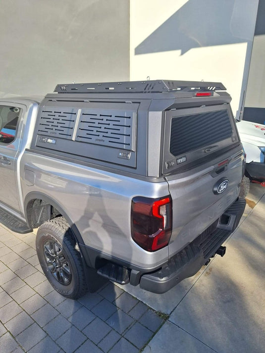 Premium Stainless Steel Canopy Roof Platform - Cross Bars Piranha Off Road
