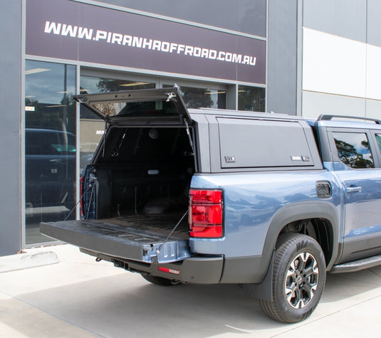 Premium Stainless Steel Ute Canopy To Suit BYD Shark 2024 on – Built for Australian Conditions Piranha Off Road
