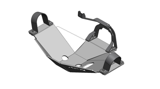 Rear diff skid plate - AL - L200 2015 AFN