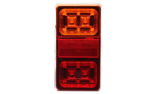 Rectangle Trailer Lamp STOP/TAIL/DI/Reflector12V 150x80mm Truvision