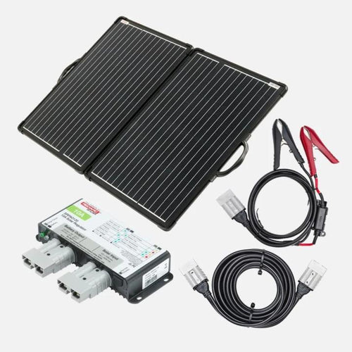 REDARC 120W Monocrystalline Folding Solar Panel Kit Redarc