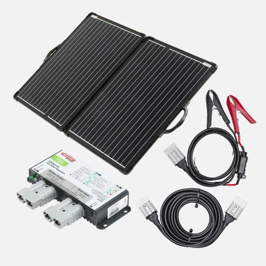 REDARC 120W Monocrystalline Folding Solar Panel Kit Redarc