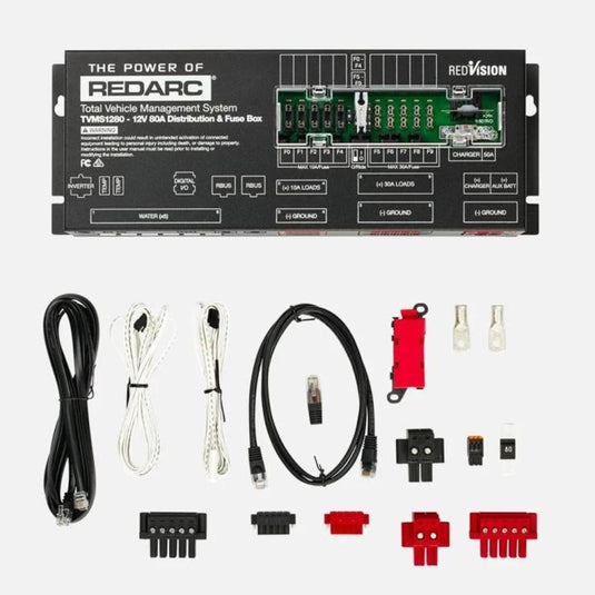 REDARC 12V 80A Manager30 Total Vehicle Management System Redarc