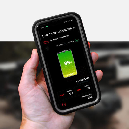 REDARC Alpha150 12V 150Ah Lithium Battery Redarc