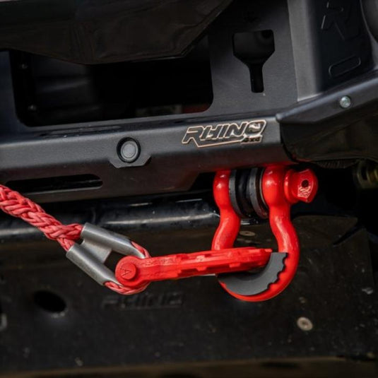Rhino 4x4 - 4.75T Bow Shackles - Red Piranha Off Road Products