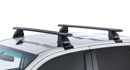 Rhino Rack Toyota Hilux - Vortex 2500 Black 2 Bar Kit Rhino Rack