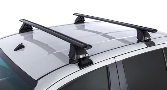 Rhino Rack Toyota Hilux - Vortex 2500 Black 2 Bar Kit Rhino Rack