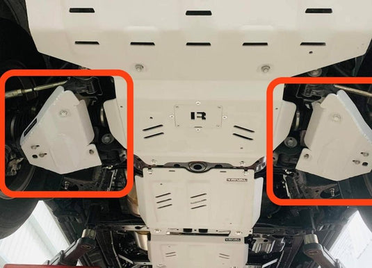 Rival 4x4 Lower Control Arms Underbody Armour Toyota Hilux 2015 - On Rival