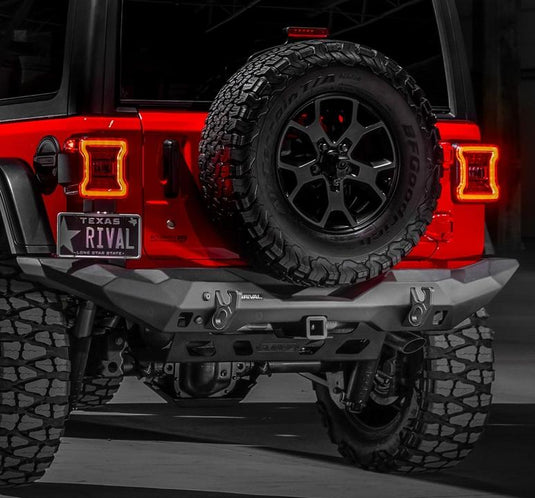 Rival 4x4 Rear Bar Jeep Wrangler 2018 - On Rival