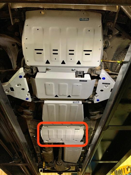 Rival 4x4 Transfer Case Underbody Armour Ford Ranger Px1 Px2 Px3 / Mazda Bt - 50 2011 - 2020 Rival