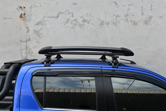 Roof Rack Aluminum - Toyota Hilux Revo+Bracket Black Piranha Off Road