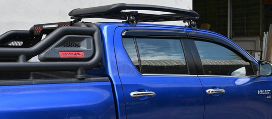 Roof Rack Aluminum - Toyota Hilux Revo+Bracket Black Piranha Off Road