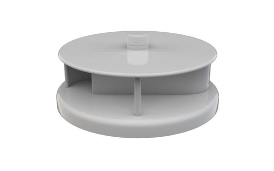 Rotary Vent White PVC - 240MM McNaughtans Australia