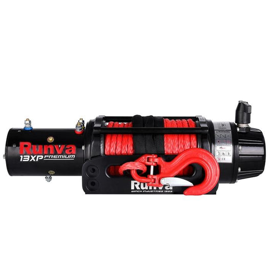 Runva 13XP PREMIUM - 13,000lb Winch with Synthetic Rope Runva