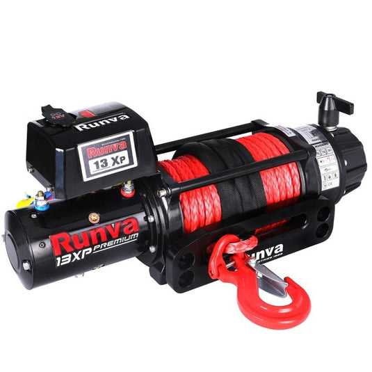 Runva 13XP PREMIUM - 13,000lb Winch with Synthetic Rope Runva