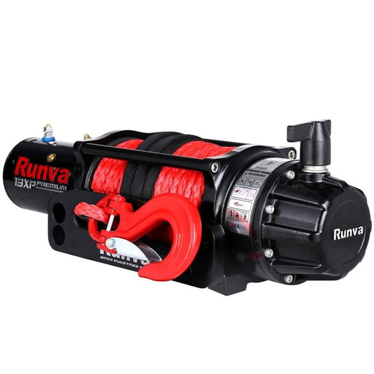 Runva 13XP PREMIUM - 13,000lb Winch with Synthetic Rope Runva
