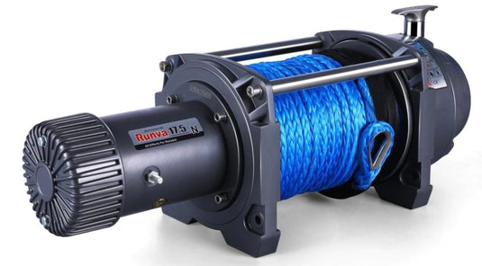 Runva Ewn17500 12V With Synthetic Rope Runva