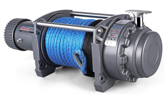 Runva Ewn17500 12V With Synthetic Rope Runva
