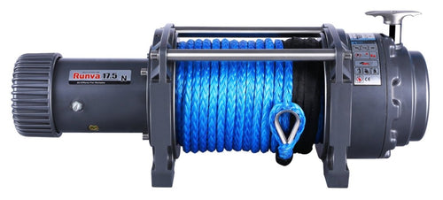 Runva Ewn17500 12V With Synthetic Rope Runva
