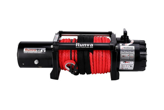 Runva EWV12000 ULTIMATE 12V with Synthetic Rope Runva