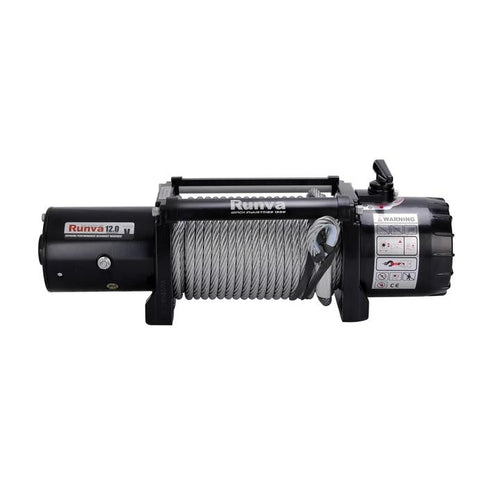 Runva Ewv12000 Ultimate 24V - With Steel Cable Runva