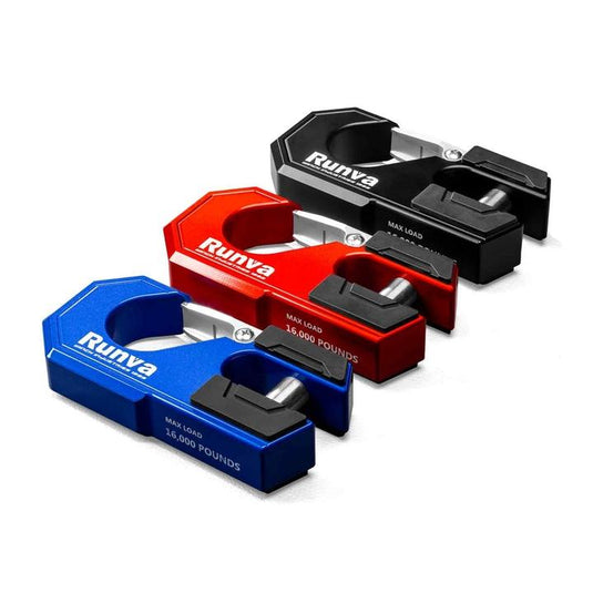 Runva EXPEDITION Series Winch Hook - Blue Runva