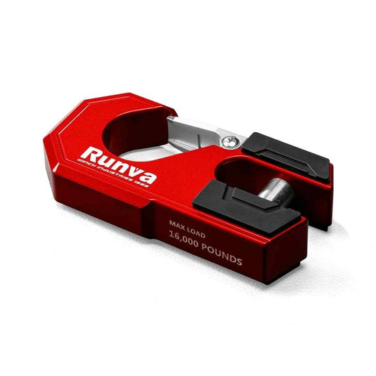 Runva EXPEDITION Series Winch Hook - Red Runva