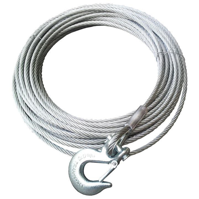 Runva Steel Winch Cable 9.2Mm X 26.5M Runva