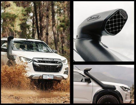 Safari ARMAX 4X4 SNORKEL for the Isuzu D - Max RG01 MY21 Piranha Off Road Products