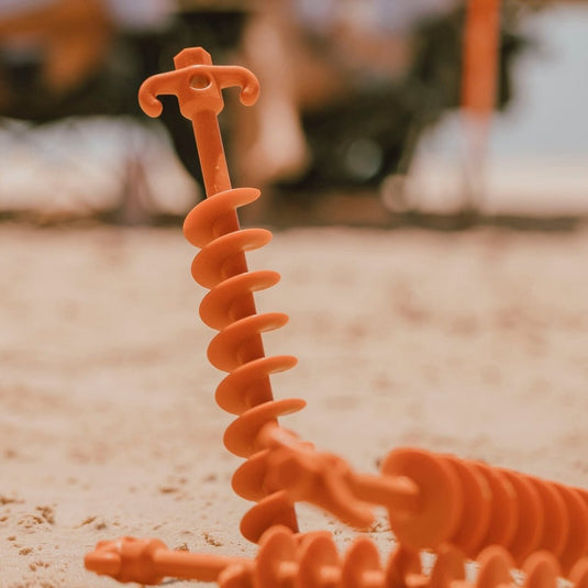 Sand Dog Screw - In Pegs® | Beach & Sand Anchoring Pegs (450mm) - Sold Each Ground Dogs