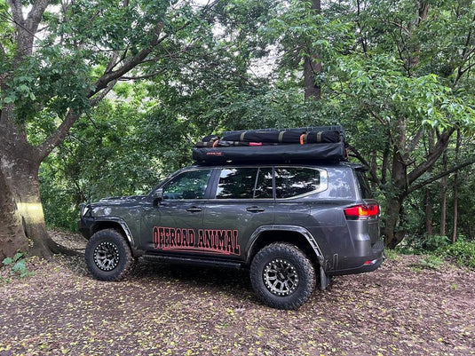 Scout Roof Rack to suit Toyota Landcruiser 300 Series Slim line Piranha Off Road Products