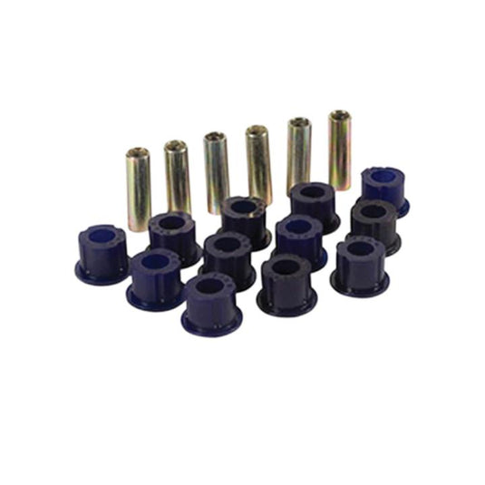 Shackle Bush Kit - Rear - Mitsubishi Pajero NA NL SWB & LWB 10/1983 - 1996 - 1 Kit Piranha Off Road