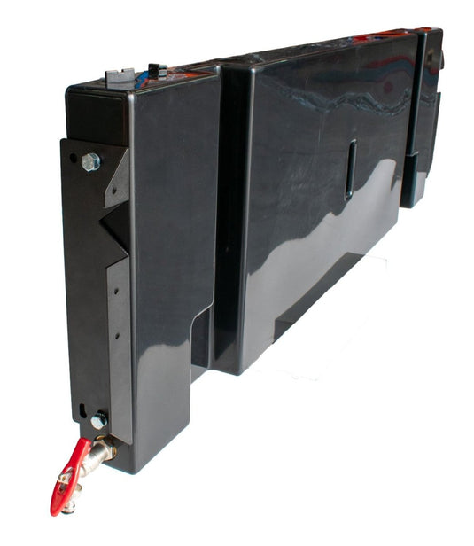Slimline Headboard Water Tank 43L With Metal Tap Piranha Off Road