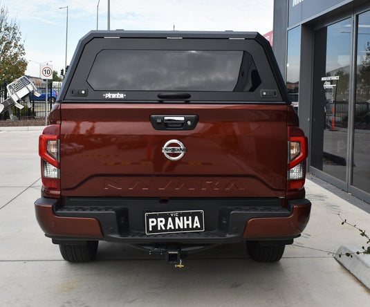Stainless Steel Canopy With Side Windows to Suit Nissan Navara NP300 2021+ | Piranha Off Road Piranha Off Road