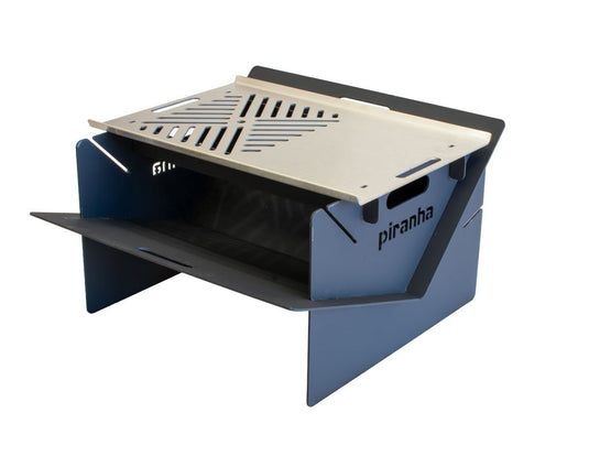 Steel Fire Pit & Grill – Portable Cooking & Campfire Companion Piranha Off Road