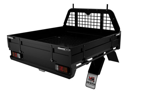 Steel Tray 2100L X 1825W X 260H White Piranha Off Road