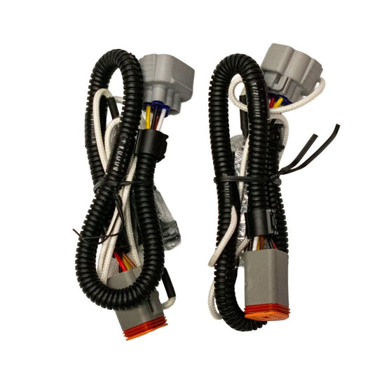 Tail Light Loom Pair - Mitsubishi Triton MR - To suit Tru Vision Lights Truvision