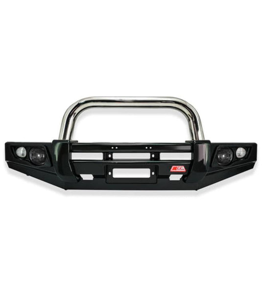 Triton MQ 2015-2019 707-01 Falcon Bull Bar Single Stainless Loop Package (LED Foglight) MCC