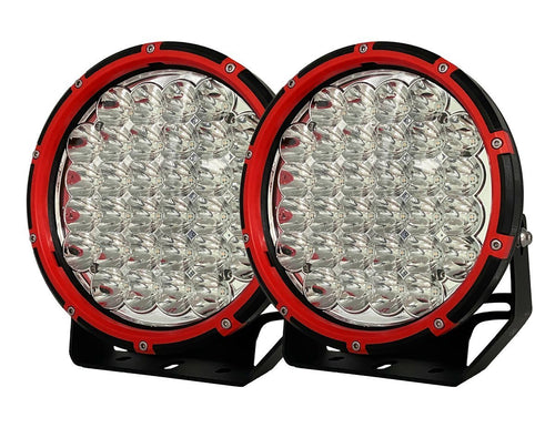 Tru Vision 9 Inch LED Dual Light Kit with Harness & Covers Truvision