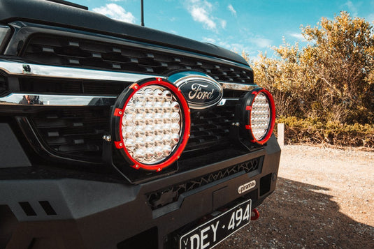 Tru Vision 9" LED Driving Light Kit – Best Value with Harness & Covers Truvision