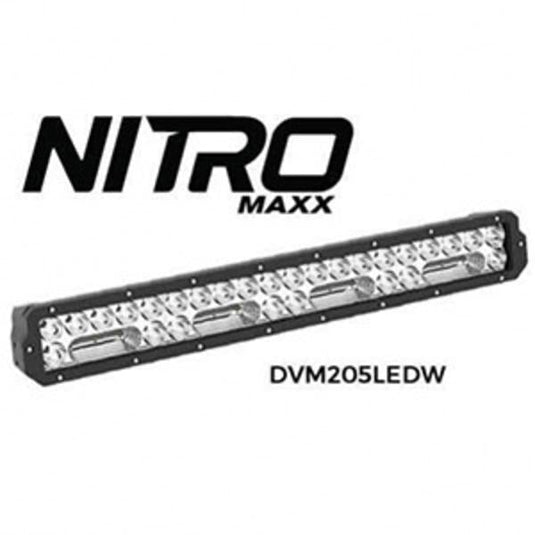 Ultra Vision NITRO Maxx 205W 24" LED Light bar 5700k - DVM205LEDBW Piranha Off Road Products