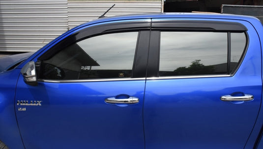 Weather Shield - Toyota Hilux Revo N80 - 2015+ - Dual Cab Piranha Off Road