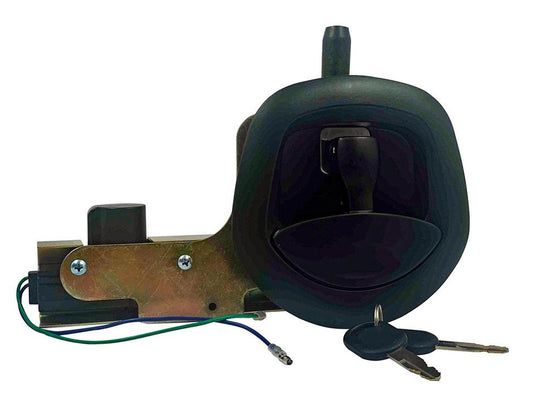 Whale Tail Compression Lock Black – Central locking Kit – 12 - 24v – Including Actuator Cover Piranha Off Road