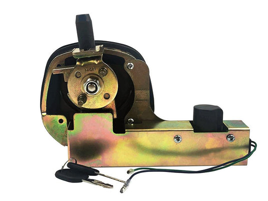 Whale Tail Compression Lock Black – Central locking Kit – 12 - 24v – Including Actuator Cover Piranha Off Road