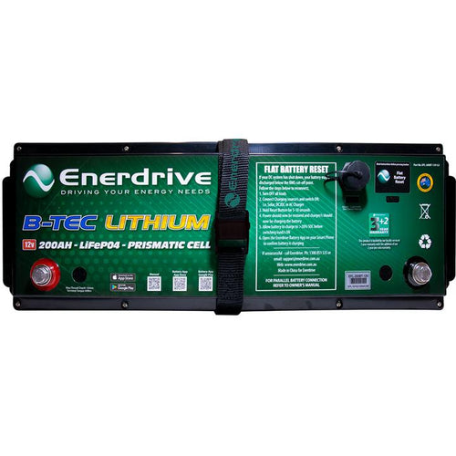 Enerdrive B-TEC 125amp / 12v LiFePO4 Battery Gen2 Enerdrive