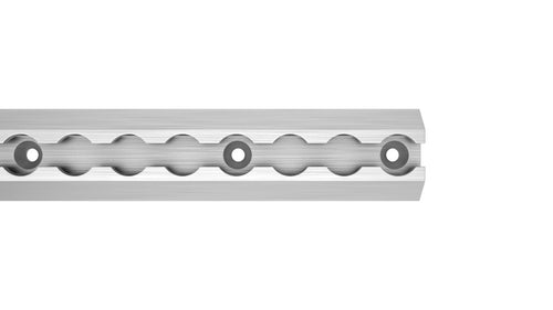 Aluminium Cargo Track Angle 45mm x 1.27M McNaughtans Australia